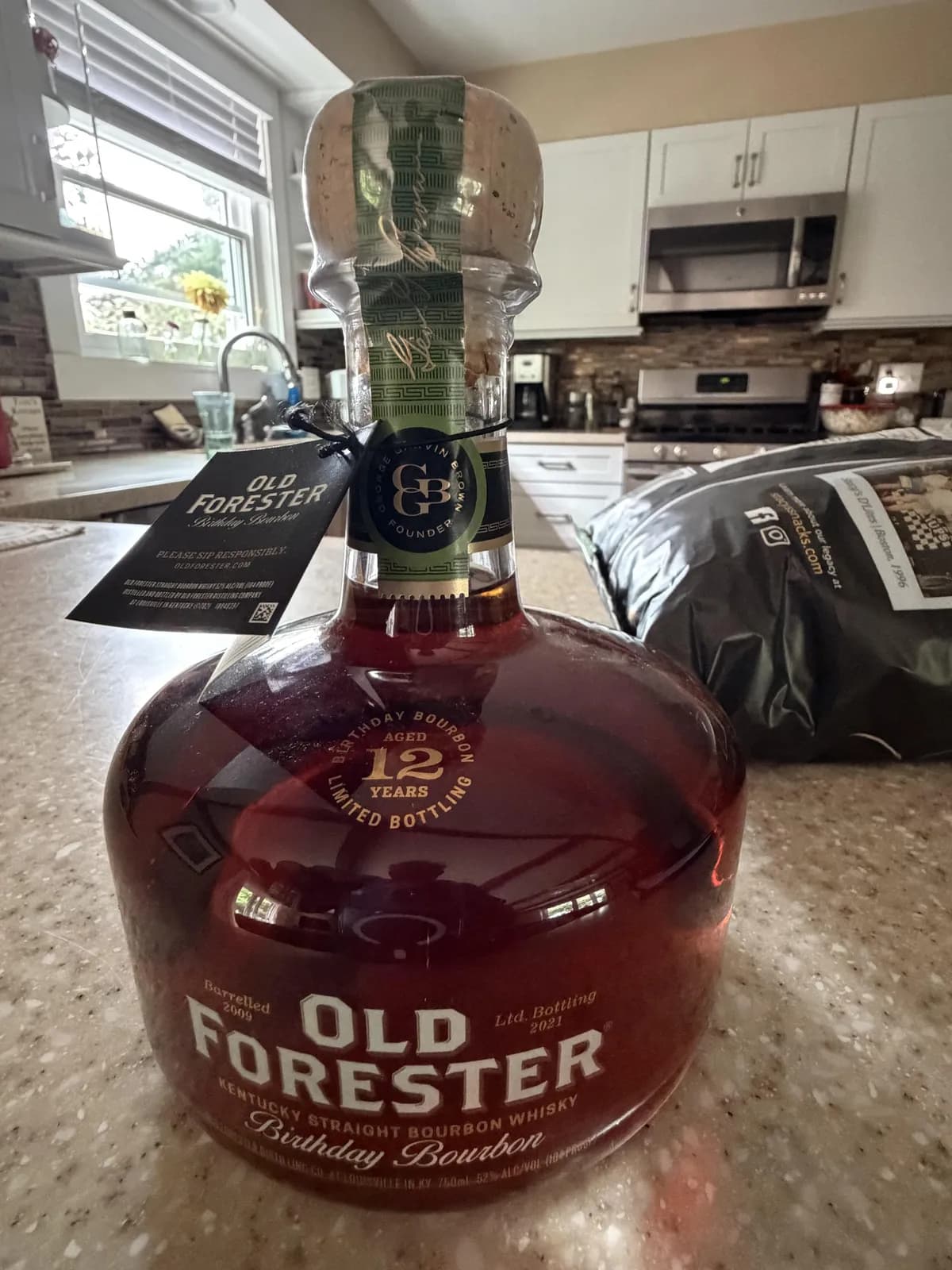 Old Forester Birthday Bourbon, 2021 limited bottling