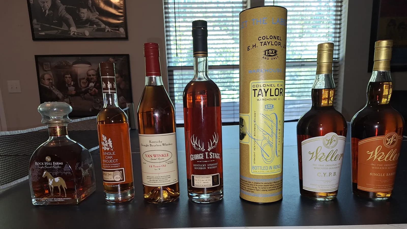 Seven Piece Buffalo Trace Allocated Collection