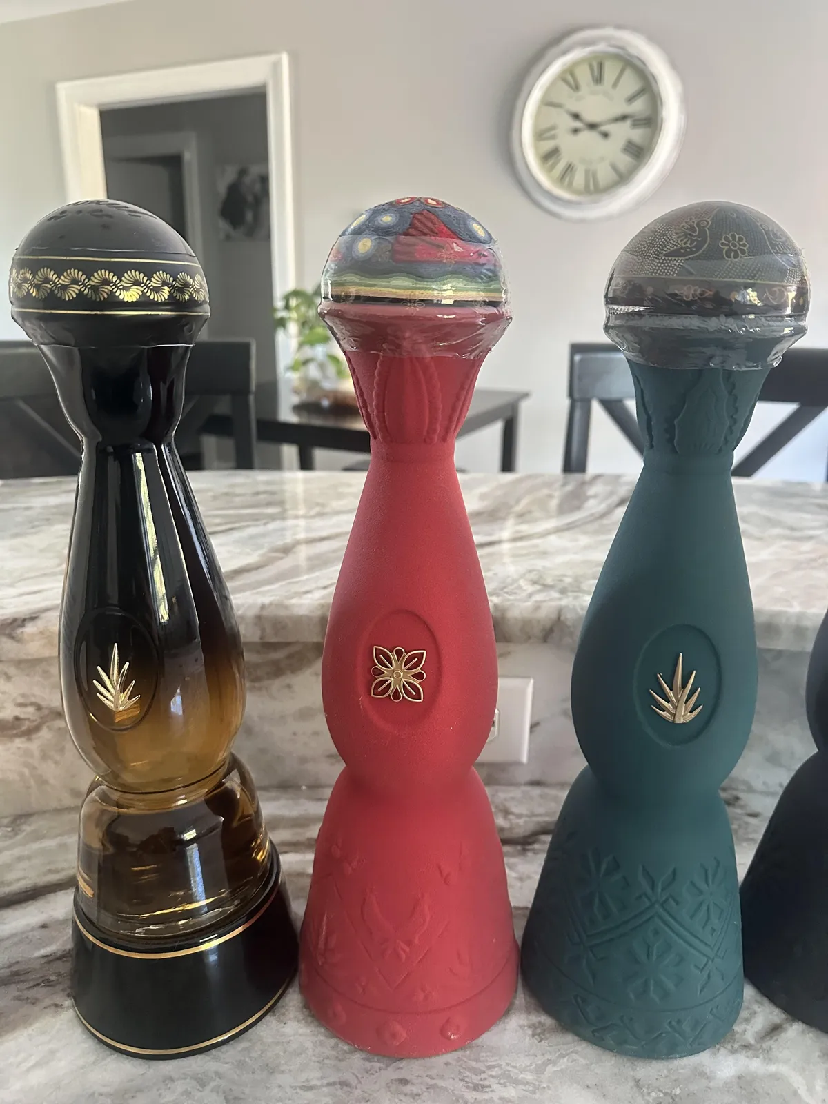 Three Clase Azul Decanters
