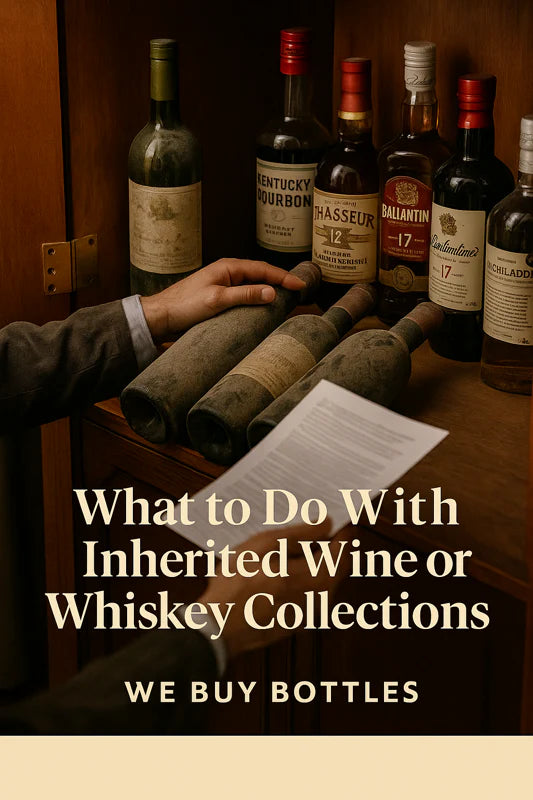 What to Do With Inherited Wine or Whiskey Collections